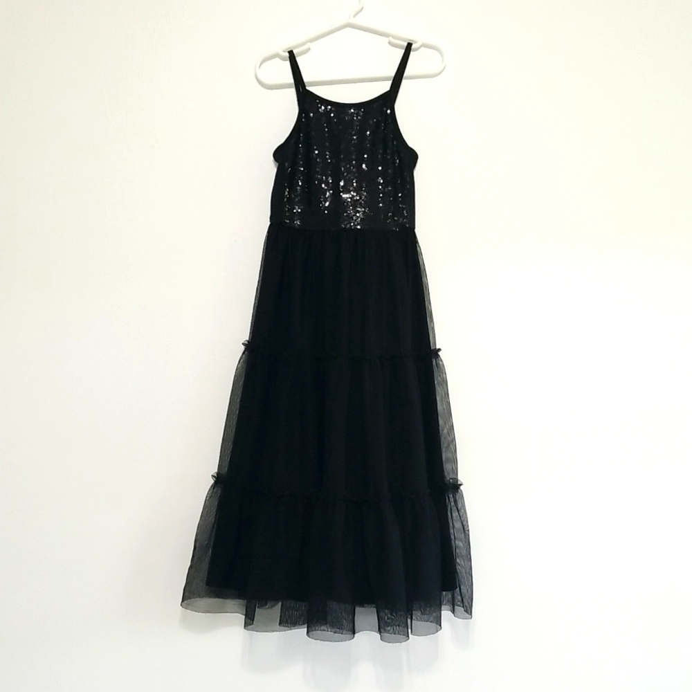Cat&jack grils black dress​​​​​